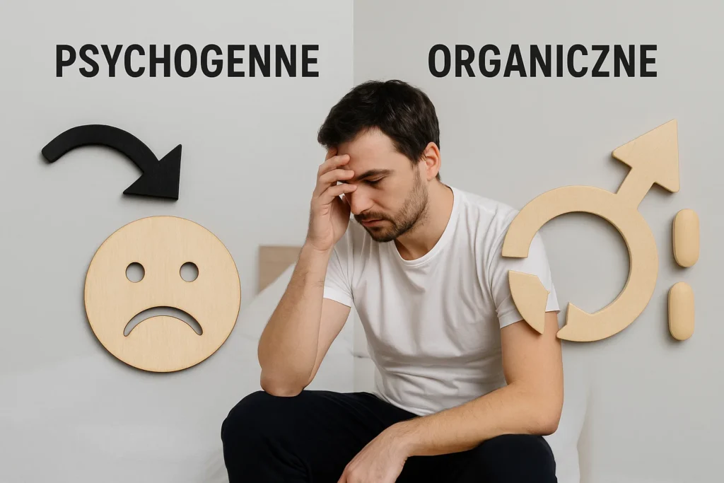 psychogenne i organiczne przyczyny zaburzen wzwodu
