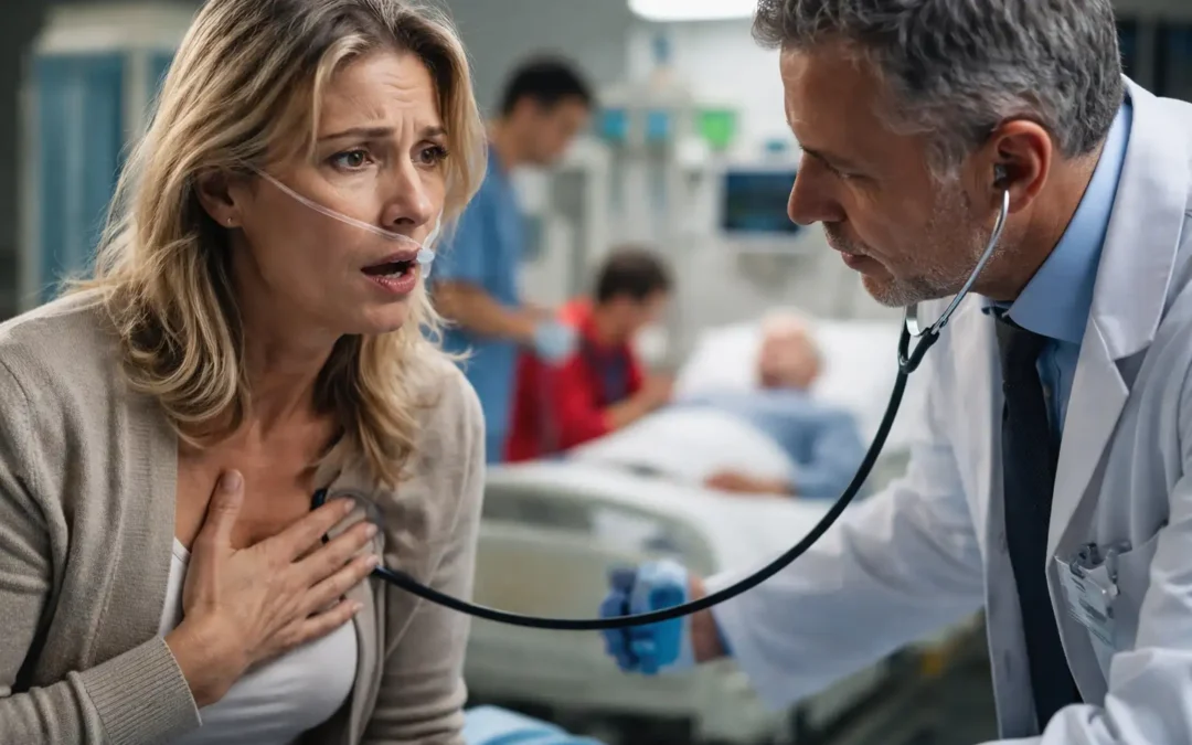 Ataki paniki – objawy somatyczne vs zawał serca